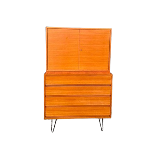 Vintage Kast Secretaire Highboard 1