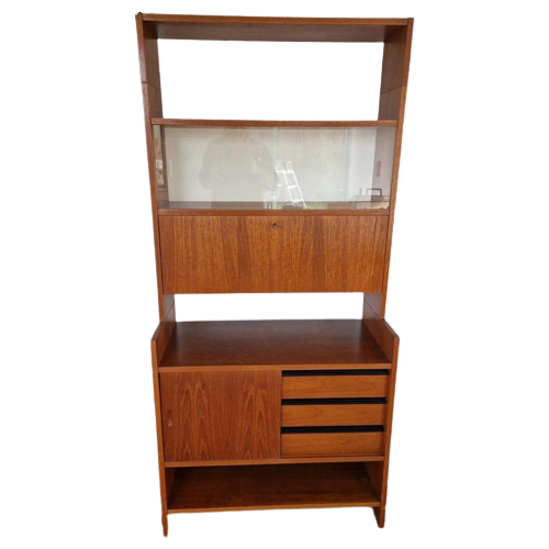 Poul Cadovius Klm System Teak Kast Vintage Design