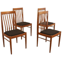 Set 4 Bramin Eetkamerstoelen Stoelen Gestoffeerd Vintage 'halgarde'