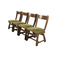 Set Van 4 Eiken Stoelen 67351