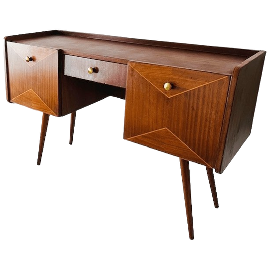 Vintage Deens Design Kaptafel Dressoir Lowboard Teak 1960’s 1