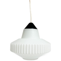 Opaalglazen Plafondlamp Van Louis Kalff Voor Philips