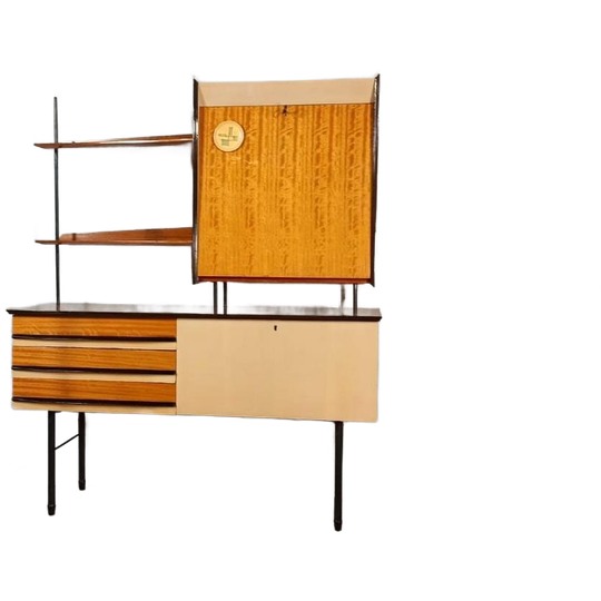 Vintage Italiaanse Glanzende Highboard 1