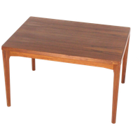 Henning Kjaernulf Vejle Rechthoekige Verlengbare Eettafel Tafel Vintage Deens