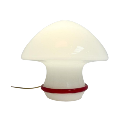 Muranoglazen Mushroom Tafellamp Van De Majo, 1970's 1