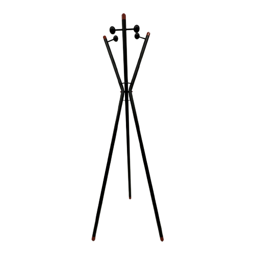 Memphis Design Tripod Coat Rack , 1980S