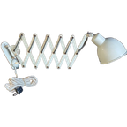 Schaarlamp - Industrieel - Wandlamp - Grijs - Metaal - 1950/1960 thumbnail 1