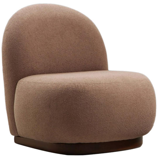 Evila Originals | Tina Fauteuil Cappuccino Bruin 1