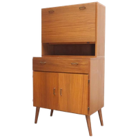Wandkast Met Klep Simplalux Teak