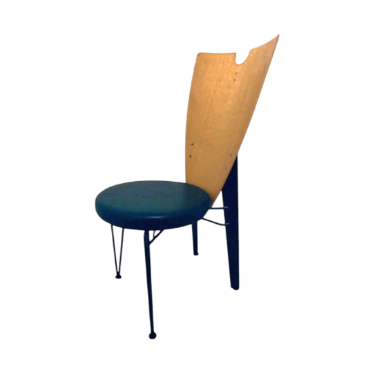 Inno Oy Postmodern Dining Chair / Finland / 1980s 1