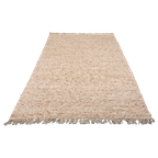 Vintage Hand Made Lana Wool Rug / Vloerkleed For Sisal, 1980’s Italy thumbnail 1