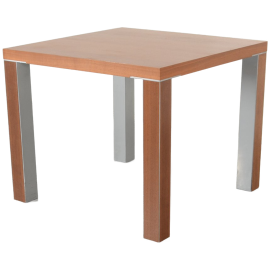 Benjo Kantinetafel, Noten Blad, 89,5 X 89,5 Cm, Vaste Hoogte Onderstel 1