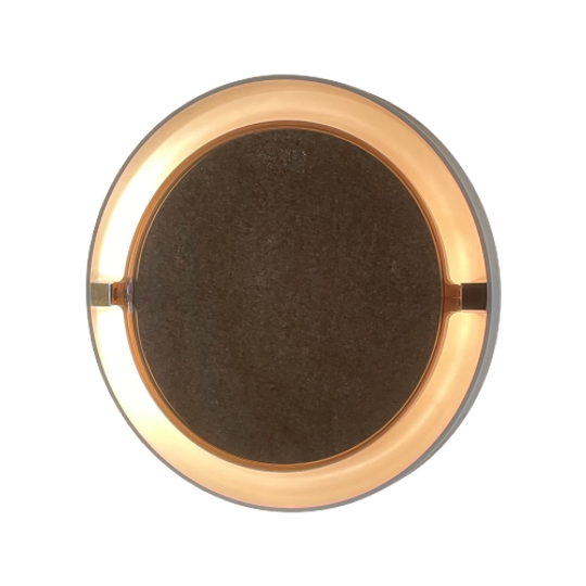 Allibert - German Made Space Age Design Mirror With Backlighting - Large Model In Great Condition 1