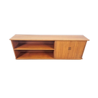 Vintage Teak Dressoir Sideboard Scandanivisch Boekenkast '60 thumbnail 1