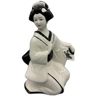 Boekensteun Geisha Keramiek
