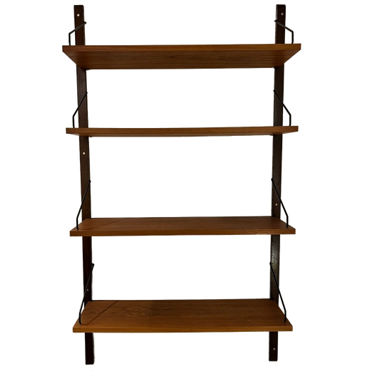 Vintage Wandmeubel, Wandrek, Poul Cadovius Royal System, 1960's 1