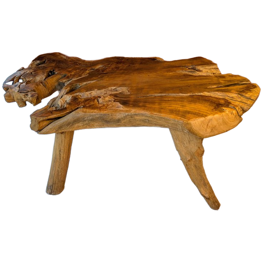 Grote Live Edge Boomstam Salontafel 1