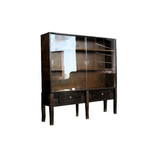 Vintage Vitrinekast | Sideboard | Jaren 50 | Zweeds 1