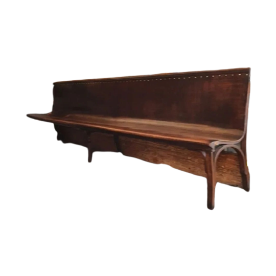 One Of A Kind, Thonet Station Waiting Room Bench 1880 Width 3.50 Meter. You Will Never Find Again 1