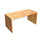 Zeldzame Bank / Salontafel Van Ate Van Apeldoorn Voor Houtwerk Hattem thumbnail 1