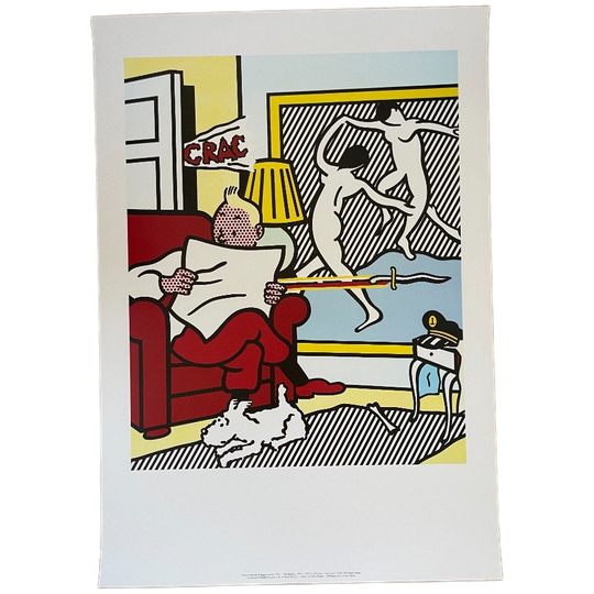 Roy Lichtenstein (1923-1997), Tintin Reading, 1993, 1