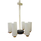 Xl Vintage Lamp Hanglamp Plafondlamp 60s Kroonluchter thumbnail 1