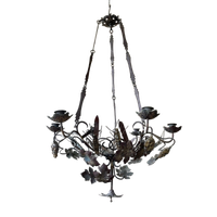 Oogstlamp Kerklamp Hanglamp Voor Kaarsen Frans Antiek