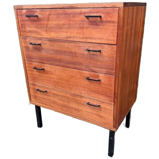 Vintage Mid Century Simpla Lux Ladenkast Kastje Dressoir 1