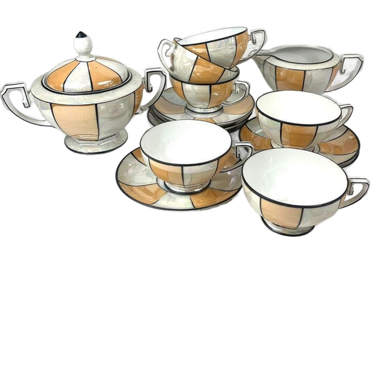 Servies 8 Delig Porselein 1