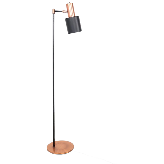 Fog En Morup Koperen Vloerlamp Studio, 1960s 1