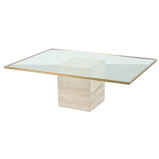 Roger Vanhevel Travertin Salontafel 71257 1
