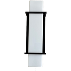 Grote Vintage Rechthoekige Plexi Wandlamp thumbnail 1