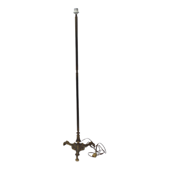 Antiek- Vloerlamp - Schermerlamp - Empire Stijl - Lampenpoot 1