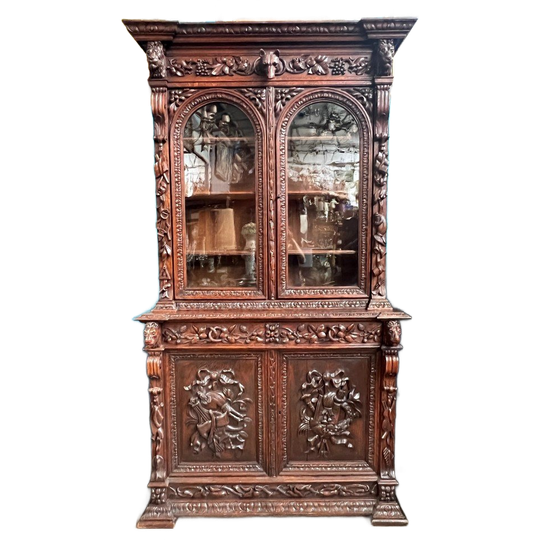 Boekenkast In Lodewijk Xiv-stijl. 1