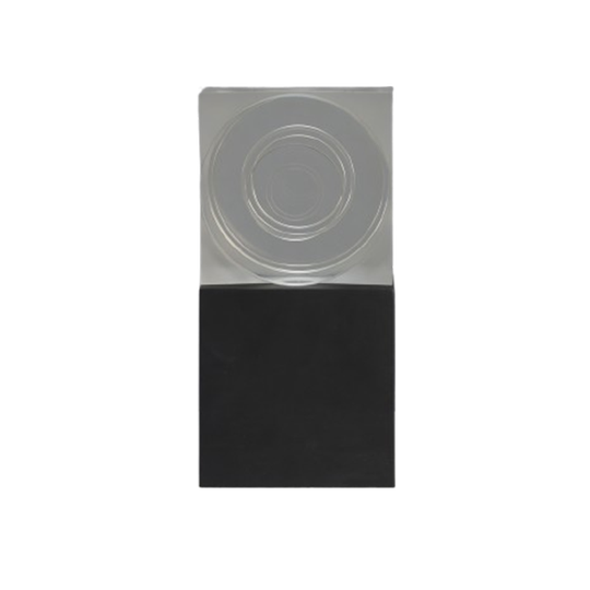 Geometric Object In Plexiglass By Maurice Ruche, 1972 1