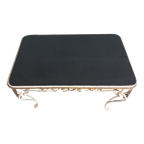 Vintage Jaren 50 Smeedijzeren Salontafel (Gardentable) thumbnail 1