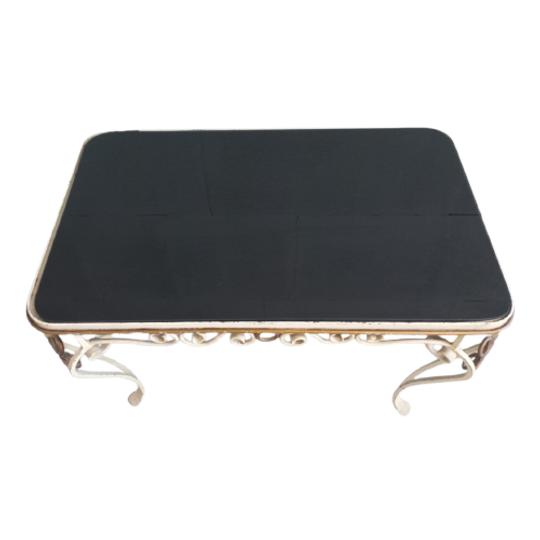 Vintage Jaren 50 Smeedijzeren Salontafel (gardentable) 1
