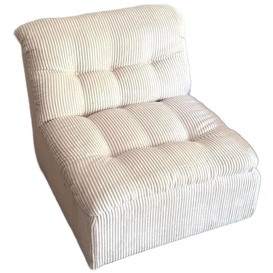 Vintage Seventies Lounge Fauteuil Zitelement Jaren 70 1