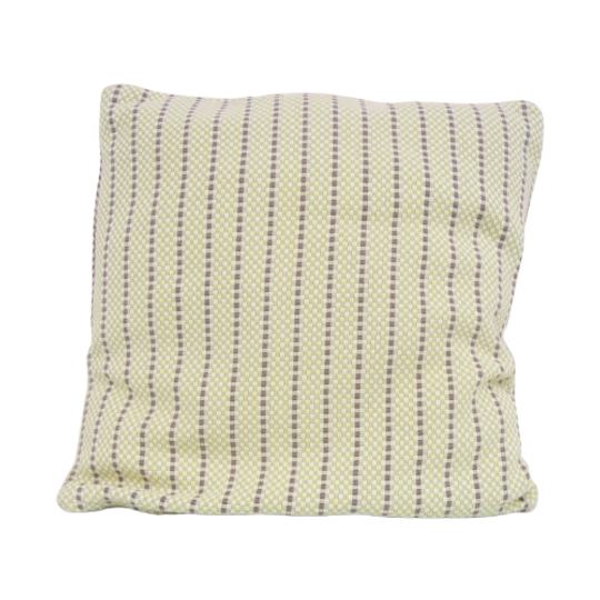 Beige Gestreept Kussen 1