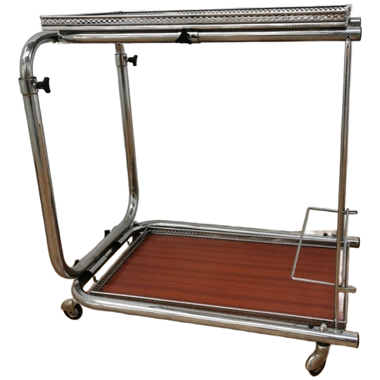 Mid Century Barcart Drankenkar Butlerwagen Trolley 01 1