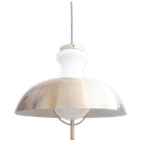 70's Vintage Metalen Hanglamp Design Lamp Retro Hanglamp