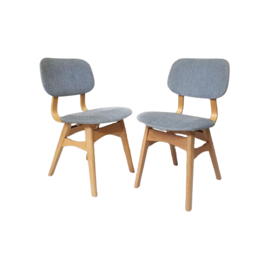 Set 2 Vintage Stoelen Eetkamerstoelen Slaapkamer Dressboy 1