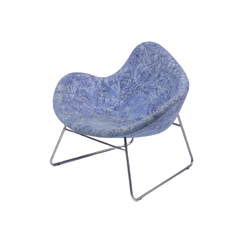 Modern Shaped Lounge Chair
