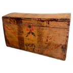 Vroeg 19e Eeuwse Bruidskist Bridal Chest Frans Landelijk thumbnail 1