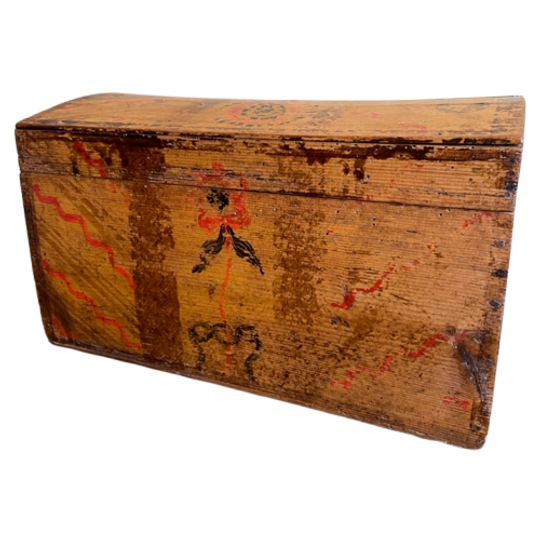 Vroeg 19e Eeuwse Bruidskist Bridal Chest Frans Landelijk 1