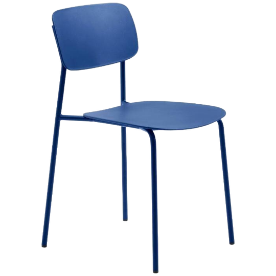 By fonQ | Laze Eetkamerstoel Blauw 1