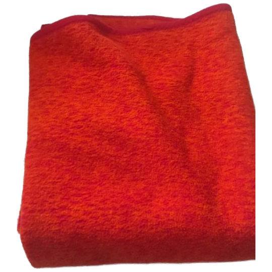 Vintage Dralon Deken Oranje Rood 1