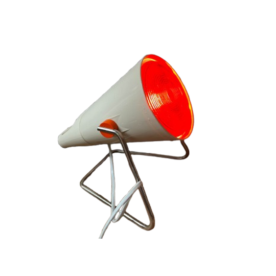 Philips Infrarood Warmtelamp – Type Hp3609 – Werkend & In Prachtige Vintage Staat 1