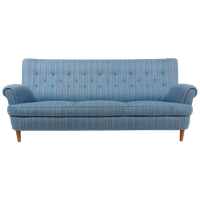 Swedish Modern Elegant Carl Malmsten Sofa ‘home Evening’ By O.h. Sjögren, 1960’s