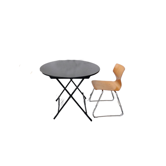 Franse Stijl Ronde Klaptafels Bistro Tafels Terrastafels 88cm 1